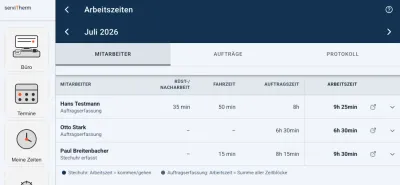 Arbeitszeiterfassung